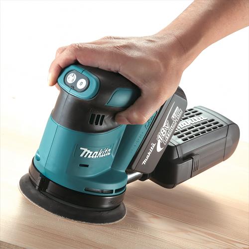 MAKITA ORBITAL SANDER DBO180Z 125MM WITHOUT BATTERY AND CHARGER
