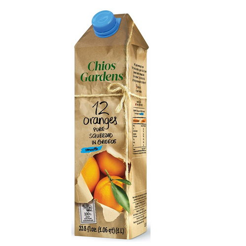 CHIOS GARDENS JUICE ORANGES SMOOTH 1LTR