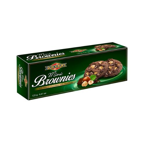 QUICKBURY MINI BROWNIE CHOCO HAZEL 125G