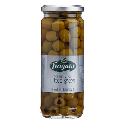 FRAGATA PITTED MANZANILLA OLIVES 440G