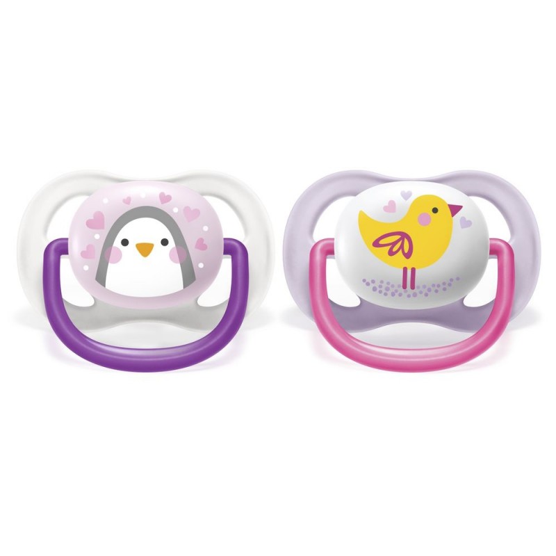 AVENT AIR PACIFIER 0-6M GRL SCF080 06-HI