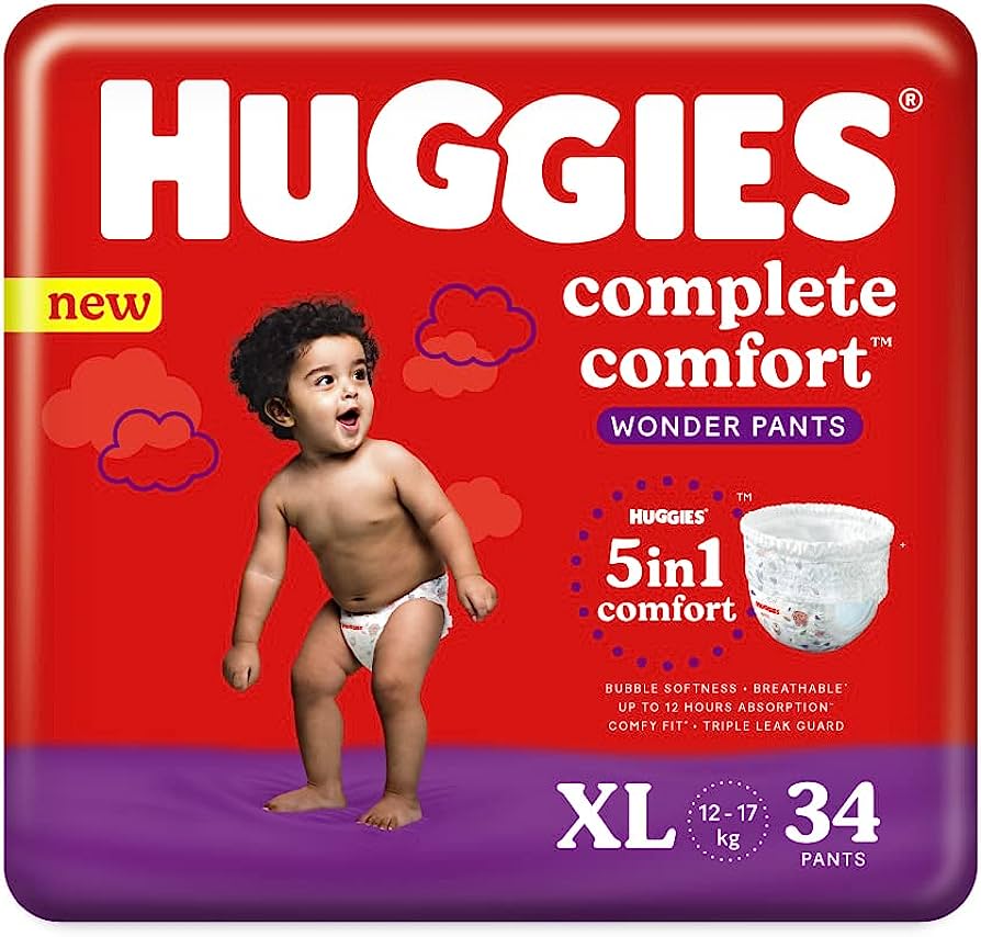 HUGGIES WONDER PANTS X LARGE 38 42'S 34S