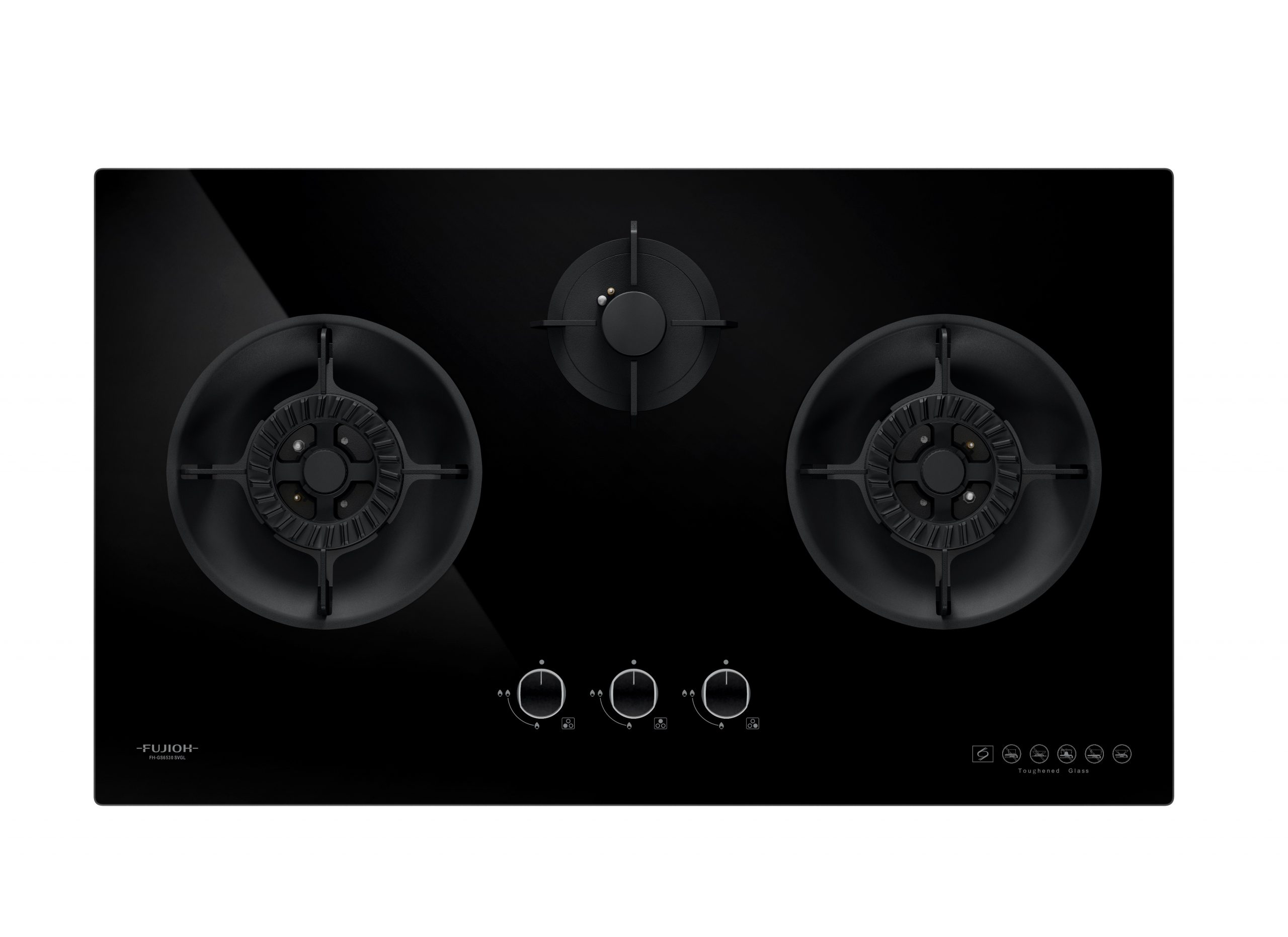 FUJIOH GAS HOB 3BURNER GL SS FH-GS6530SV