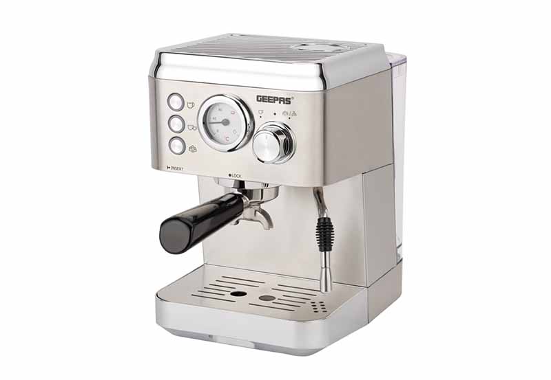 GEEPAS ESPRESSO MACHINE GCM1523SS