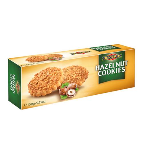QUICKBURY COOKIE HAZELNUT 150G