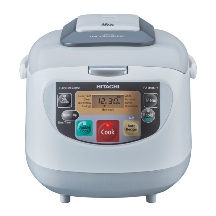 HITACHI RICE COOKER RZ-D18XFY GWH 1.8LTR