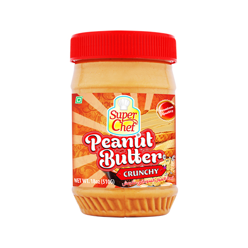 SUPERCHEF PEANUT BUTTER CRUNCHY 510G