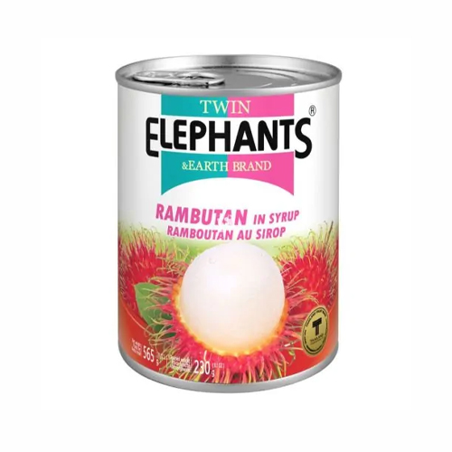 TWINELEPHANT RAMBUTAN IN SYRUP 565G